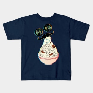 Mad ramen eater Kids T-Shirt